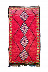 Marokkaanse Berber tapijt Boucherouite 310 x 170 cm