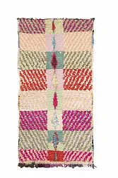 Marokkaanse Berber tapijt Boucherouite 205 x 100 cm