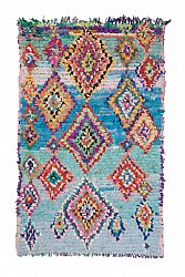Marokkaanse Berber tapijt Boucherouite 245 x 150 cm