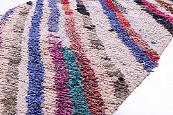Marokkaanse Berber tapijt Boucherouite 250 x 100 cm