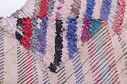 Marokkaanse Berber tapijt Boucherouite 250 x 100 cm