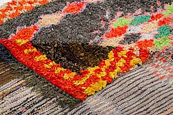 Marokkaanse Berber tapijt Boucherouite 260 x 125 cm