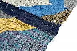 Marokkaanse Berber tapijt Boucherouite 135 x 250 cm