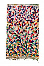 Marokkaanse Berber tapijt Boucherouite 235 x 140 cm
