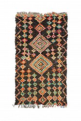 Marokkaanse Berber tapijt Boucherouite 210 x 110 cm