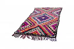 Marokkaanse Berber tapijt Boucherouite 225 x 125 cm