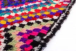 Marokkaanse Berber tapijt Boucherouite 225 x 125 cm
