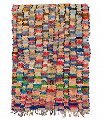Marokkaanse Berber tapijt Boucherouite 210 x 145 cm