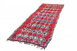 Marokkaanse Berber tapijt Boucherouite 295 x 110 cm