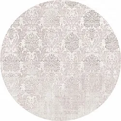 Rond vloerkleed - Abyar (roze)