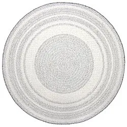 Ronde vloerkleden - Indoor/Outdoor Angus (grijs)