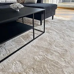 Hoogpolig vloerkleed - Aranga Super Soft Fur (beige)