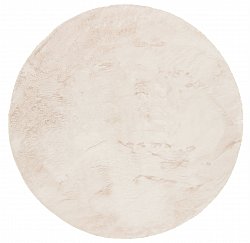 Ronde vloerkleden - Aranga Super Soft Fur (beige)