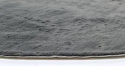 Ronde vloerkleden - Aranga Super Soft Fur (antraciet)