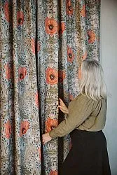 Katoenen gordijn - Poppy (beige)