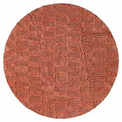 Ronde Badmat - Bevin (terracotta)