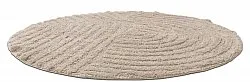 Ronde Badmat - Embla (beige)
