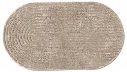 Ovale badmat - Evena (beige)