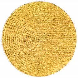 Ronde Badmat - Evena (geel)