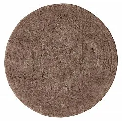 Ronde Badmat - Gertie (bruin)