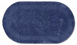 Ovale badmat - Nila (blauw)