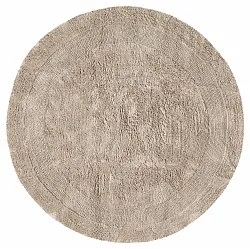 Ronde Badmat - Nila (beige)