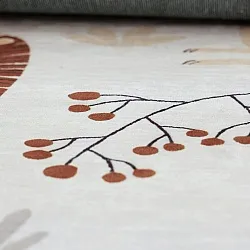 Kindervloerkleed - Lion Friends (beige)