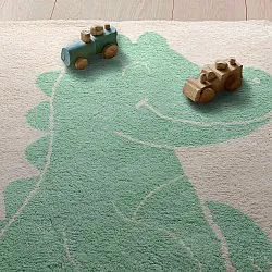 Kinderkleed - Soft Crocodile (crème/groente)
