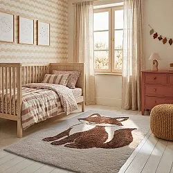 Kinderkleed - Soft Fox (crème/bruin)