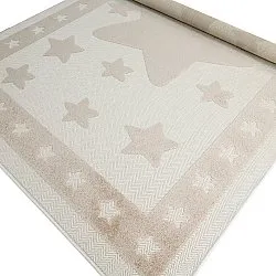 Kinderkleed - Star Frame (crème/bruin)