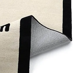 Kinderkleed - Zebra Hand Tufted Wool Premium (beige/zwart)