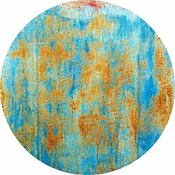 Rond vloerkleed - Molina (blå)