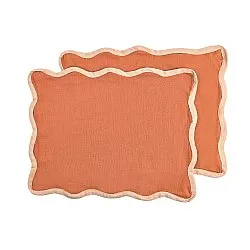 Placemat 2 stuks - Yrsa (Roest)