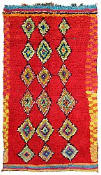 Marokkaanse Berber tapijt Boucherouite 285 x 175 cm
