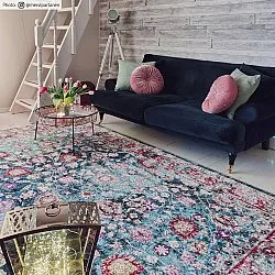 Wilton - Bouhjar (blauw/roze/multi)