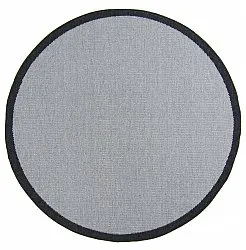Rond vloerkleed - Sortelha (zwart)