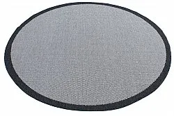 Rond vloerkleed - Sortelha (zwart)