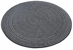 Rond vloerkleed - Ferragudo (antraciet)