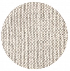 Ronde vloerkleden - Avafors Wool Bubble (beige)