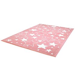Kindervloerkleed - Bueno Stars (roze)