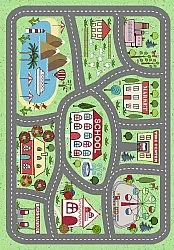 Kindervloerkleed - City Town (multi)