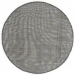 Ronde vloerkleden - Coastal (zwart/wit)
