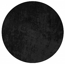 Ronde vloerkleden - Cosy (zwart)