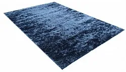 Hoogpolig vloerkleed - Cosy (donkerblauw)