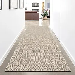 Vloerkleed Katoen - Hvitanes (beige)