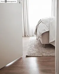 Hoogpolig vloerkleed - Soft Shine (beige)