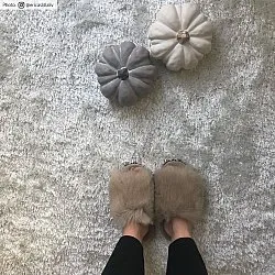 Hoogpolig vloerkleed - Cosy (wit)