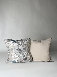 Kussensloop x 2 - Aurelia (blauw)