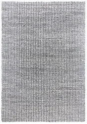 Wollen-vloerkleed - Delly (zwart/wit)