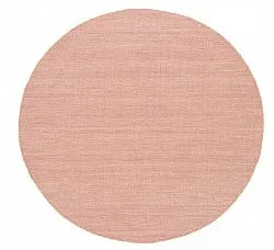 Ronde vloerkleden - Dhurry (roze)
